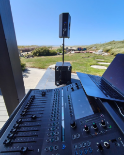 A trip to the seaside - sound tech style! 

Darren took our brand new @allenandheath SQ5+ for a trip to Anglesey this weekend to provide some #flawless audio support to the amazing @bellevociopera  and this incredible location. 

It's a 10/10 for the view, from us 😍😍😍