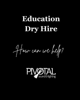 Celebrating student talent and achievement - better with flawless sound.

With special pricing available exclusively to schools, colleges, universities, and anything in between, choosing Pivotal Sound & Lighting Ltd for your next event is a no brainer. 

Our team’s knowledge, experience and sparkling personalities are of course an added extra 😊

Get in touch now to book:
📲 01978510132
📧 hello@pivotalsl.co.uk